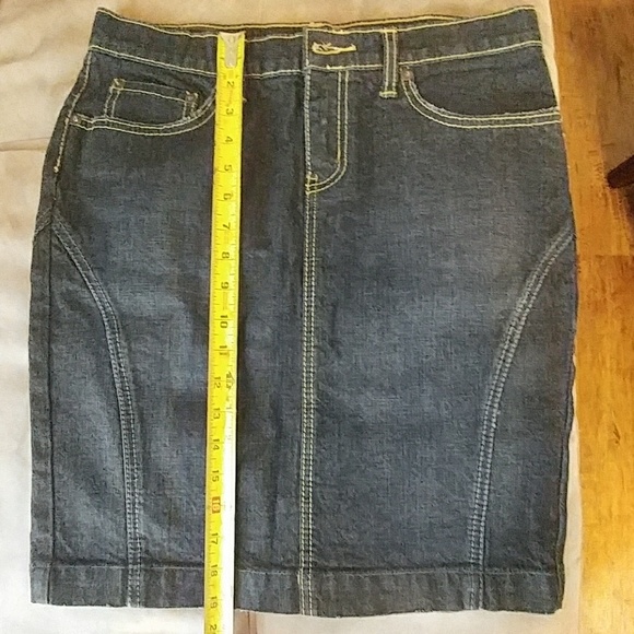 X2 denim laboratory jean skirt - Picture 5 of 5